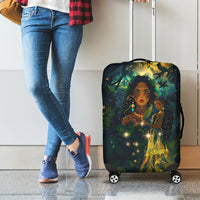 New Zealand Matariki Luggage Cover Rongo Mori Wellbeing and Good Luck LT9 - Polynesian Pride