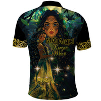 New Zealand Matariki Polo Shirt Rongo Mori Wellbeing and Good Luck LT9 - Polynesian Pride