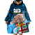 Dads Day Fiji Wearable Blanket Hoodie Dad Au Lomani Iko - Polynesian Flowers Tribal LT9 - Polynesian Pride