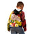 Personalised Dads Day Tonga Kid Hoodie Dad Ofa lahi atu - Polynesian Flowers Tribal LT9 - Polynesian Pride