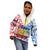 125th Independence Anniversary Philippines Kid Hoodie Polynesian Pilipinas Flag Style - White LT9 - Polynesian Pride