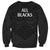 New Zealand Rugby Sweatshirt All Black Fern with Maori Tribal Pattern LT9 - Polynesian Pride