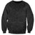 (Custom Text And Number) New Zealand Rugby Sweatshirt All Black Fern with Maori Tribal Pattern LT9 Unisex Black - Polynesian Pride