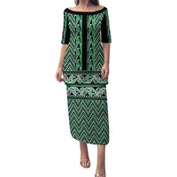 New Zealand Maori Niho Taniwha Puletasi Kakariki Mangopare and Puhoro Pattern