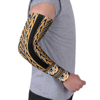 New Zealand Maori Niho Taniwha Arm Sleeves Karaka Mangopare and Puhoro Pattern - Polynesian Pride