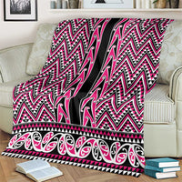 New Zealand Maori Niho Taniwha Blanket Mawhero Mangopare and Puhoro Pattern LT9 - Polynesian Pride