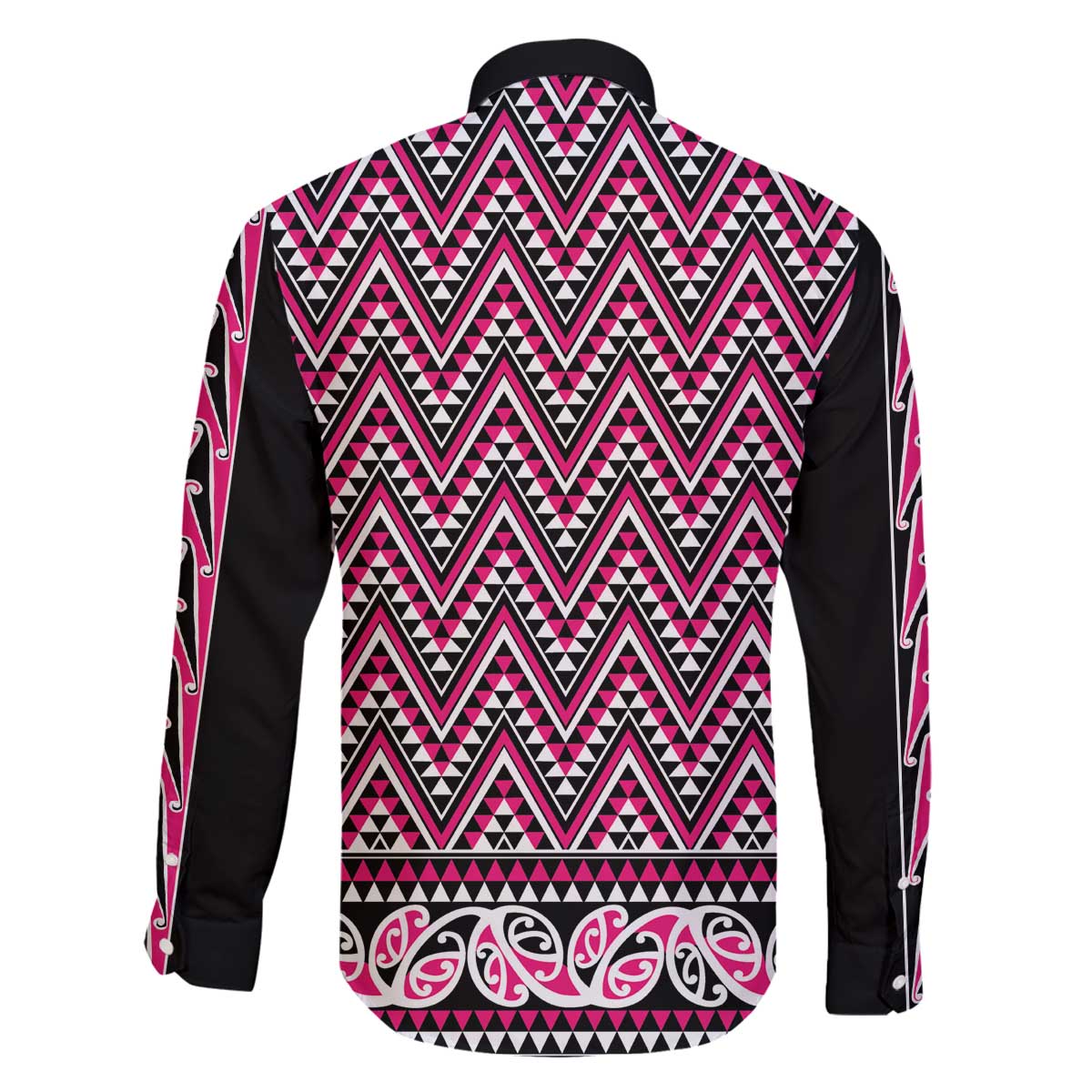 New Zealand Maori Niho Taniwha Family Matching Off The Shoulder Long Sleeve Dress and Hawaiian Shirt Mawhero Mangopare and Puhoro Pattern