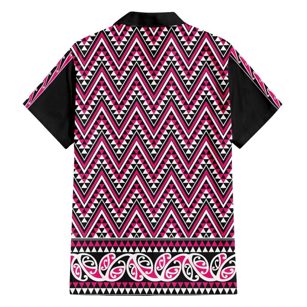 New Zealand Maori Niho Taniwha Family Matching Summer Maxi Dress and Hawaiian Shirt Mawhero Mangopare and Puhoro Pattern LT9 - Polynesian Pride
