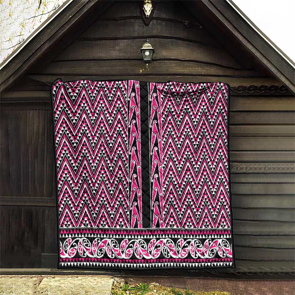 New Zealand Maori Niho Taniwha Quilt Mawhero Mangopare and Puhoro Pattern LT9 - Polynesian Pride
