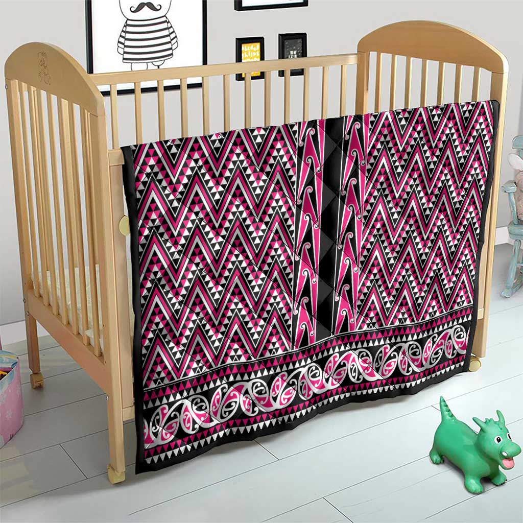 New Zealand Maori Niho Taniwha Quilt Mawhero Mangopare and Puhoro Pattern LT9 - Polynesian Pride