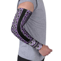 New Zealand Maori Niho Taniwha Arm Sleeves Waiporopo Mangopare and Puhoro Pattern - Polynesian Pride
