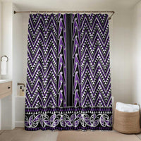 New Zealand Maori Niho Taniwha Bathroom Set Waiporopo Mangopare and Puhoro Pattern - Polynesian Pride