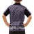 New Zealand Maori Niho Taniwha Family Matching Off The Shoulder Long Sleeve Dress and Hawaiian Shirt Waiporopo Mangopare and Puhoro Pattern