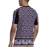 New Zealand Maori Niho Taniwha Rugby Jersey Waiporopo Mangopare and Puhoro Pattern LT9 - Polynesian Pride