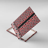 New Zealand Maori Niho Taniwha Canvas Wall Art Whero Mangopare and Puhoro Pattern