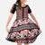 New Zealand Maori Niho Taniwha Family Matching Off The Shoulder Long Sleeve Dress and Hawaiian Shirt Whero Mangopare and Puhoro Pattern