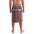 New Zealand Maori Niho Taniwha Lavalava Whero Mangopare and Puhoro Pattern
