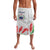 Personalised Samoa 685 Lavalava Teuila Flower With White Samoan Tattoo