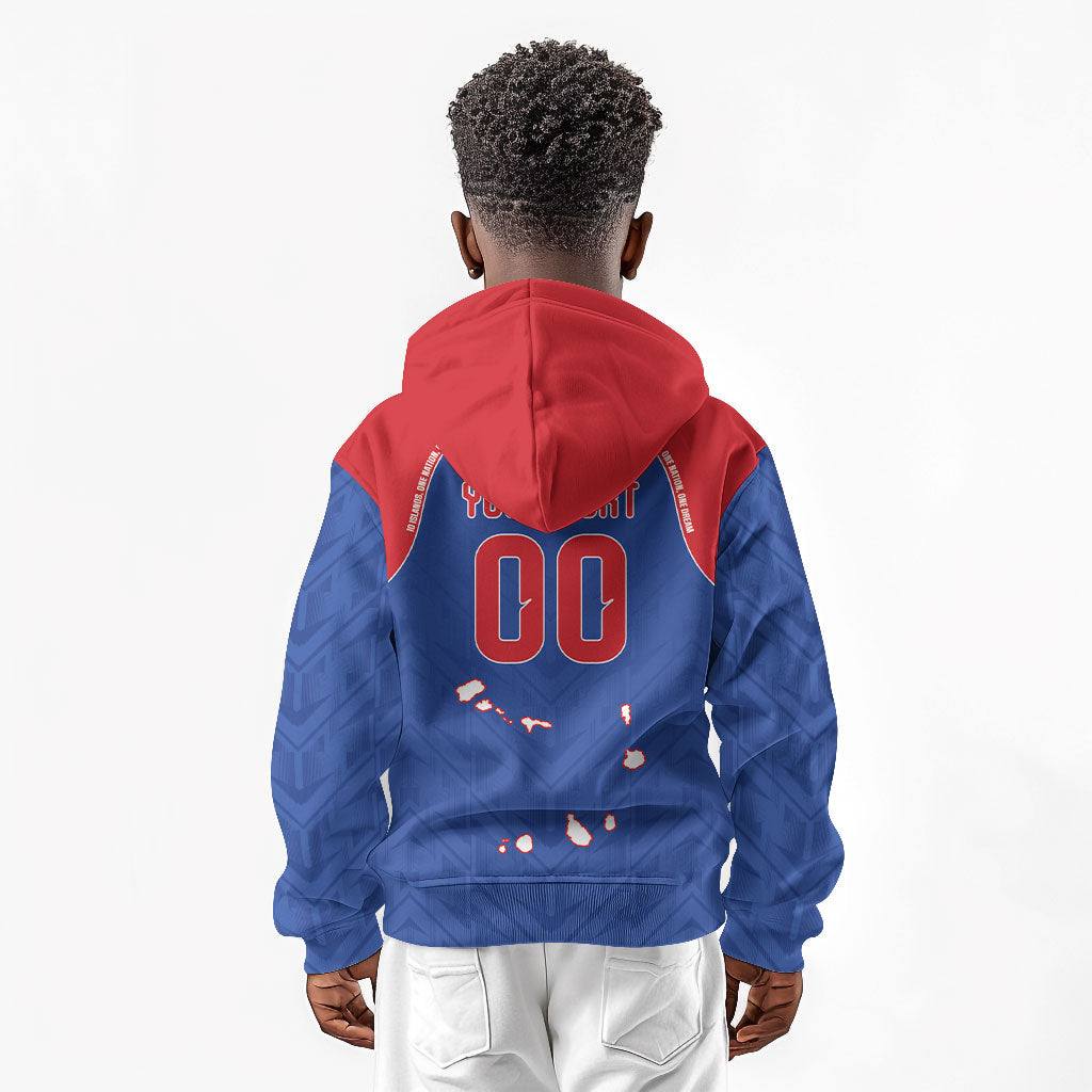 Cape Verde Atlantic Stars Custom Kid Hoodie Football 2026 Supporter