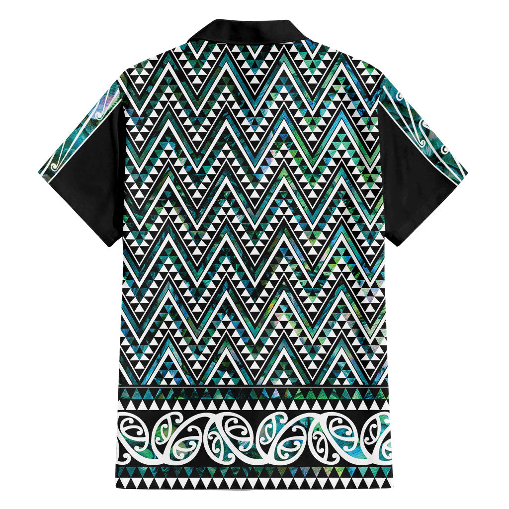 New Zealand Maori Niho Taniwha Family Matching Mermaid Dress and Hawaiian Shirt Papua Shell - Mangopare Puhoro Pattern LT9 - Polynesian Pride