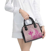 Hawaii Monk Seal and Map Shoulder Handbag Polynesian Kanaka Maoli Pink Vibe LT9 - Polynesian Pride