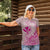 Hawaii Monk Seal and Map Women Polo Shirt Polynesian Kanaka Maoli Pink Vibe