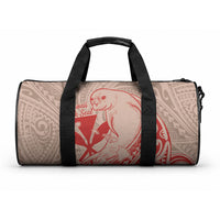 Hawaii Monk Seal and Map Duffle Bag Polynesian Kanaka Maoli Red Vibe LT9 One size Red - Polynesian Pride