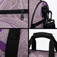 Hawaii Monk Seal and Map Duffle Bag Polynesian Kanaka Maoli Violet Vibe LT9 - Polynesian Pride
