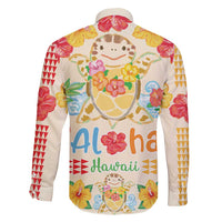 Kawaii Turtle Family Matching Mermaid Dress and Hawaiian Shirt Aloha Hibiscus Flowers LT9 - Polynesian Pride