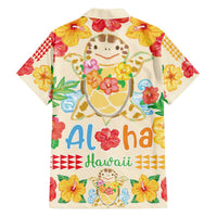 Kawaii Turtle Family Matching Puletasi and Hawaiian Shirt Aloha Hibiscus Flowers LT9 - Polynesian Pride