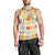 Kawaii Turtle Men Tank Top Aloha Hibiscus Flowers