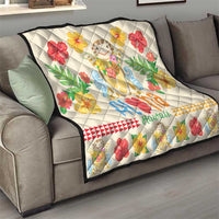 Kawaii Turtle Quilt Aloha Hibiscus Flowers LT9 - Polynesian Pride