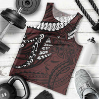 Polynesian Girl Tribal Tattoo Men Tank Top Oxbood Vibe