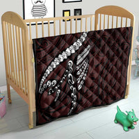 Polynesian Girl Tribal Tattoo Quilt Oxbood Vibe LT9 - Polynesian Pride