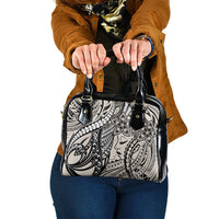 Polynesian Girl Tribal Tattoo Shoulder Handbag Beige Vibe LT9 One Size Beige - Polynesian Pride