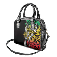 Polynesian Plumeria Floral Tattoo Pattern Shoulder Handbag Reggae Style LT9 - Polynesian Pride