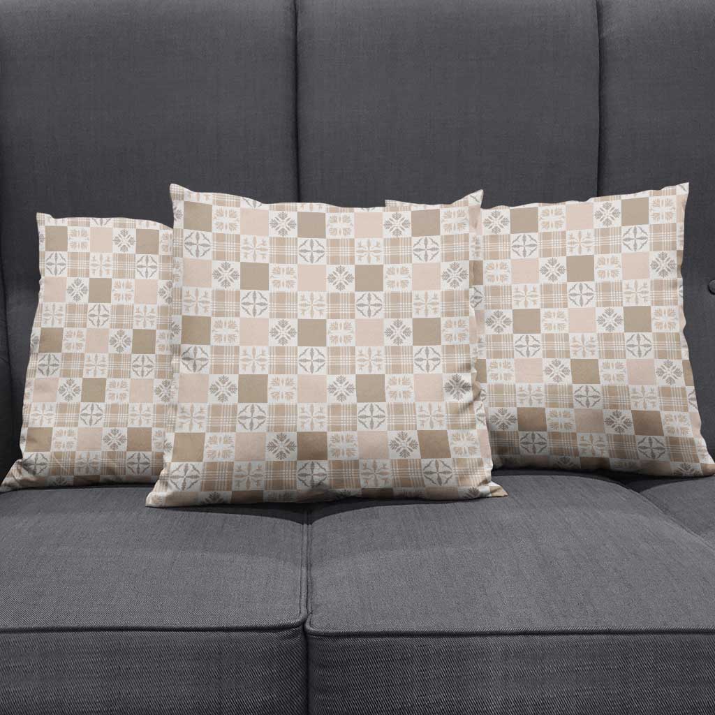 Hawaiian Palaka Quilt Pattern Pillow Cover Hawaii Culture Bird of Paradise Exotic Motif LT9 - Polynesian Pride