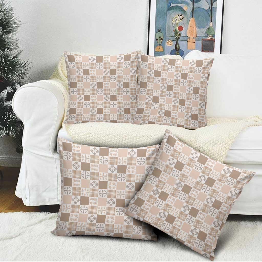 Hawaiian Palaka Quilt Pattern Pillow Cover Hawaii Culture Bird of Paradise Exotic Motif LT9 - Polynesian Pride