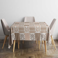 Hawaiian Palaka Quilt Pattern Tablecloth Hawaii Culture Honu Turtle - Polynesian Pride