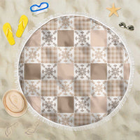 Hawaiian Palaka Quilt Pattern Beach Blanket Hawaii Culture Pineapple - Polynesian Pride