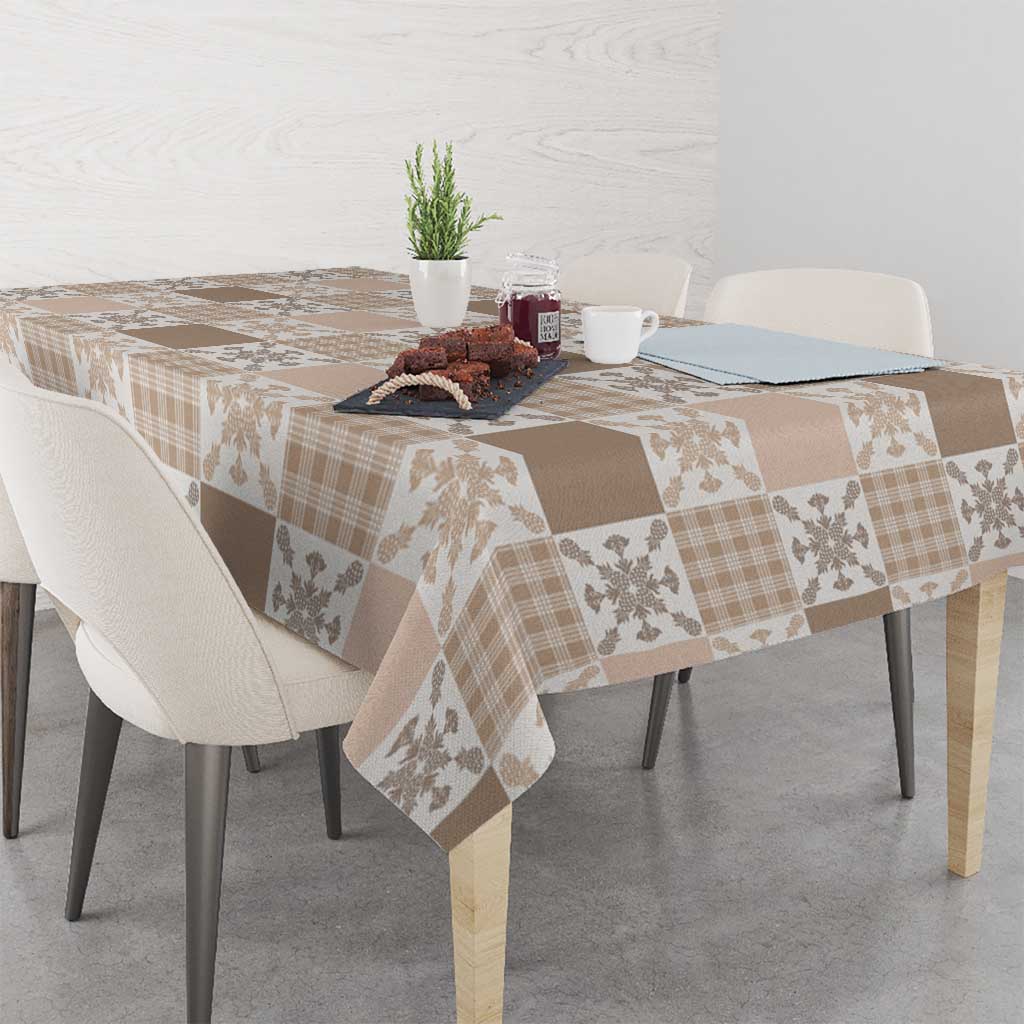 Hawaiian Palaka Quilt Pattern Tablecloth Hawaii Culture Pineapple - Polynesian Pride