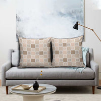 Hawaiian Palaka Quilt Pattern Pillow Cover Hawaii Culture Tropical Flowers Mix - Polynesian Pride