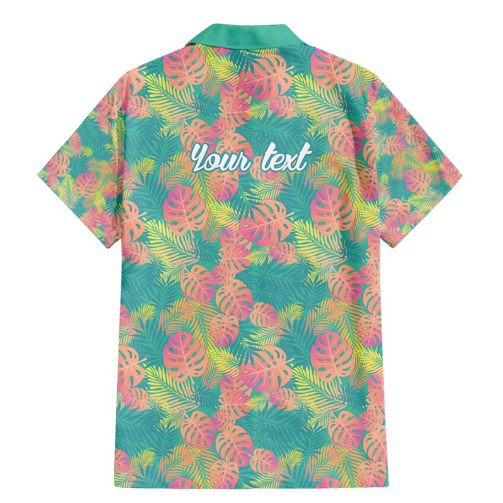 Seamless Hawaiian Quilt Pattern Family Matching Mermaid Dress and Hawaiian Shirt Hawaii Culture Palm Leaf Tropical - Polynesian Pride