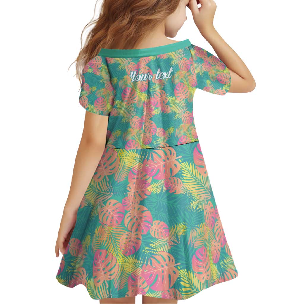 Seamless Hawaiian Quilt Pattern Family Matching Short Sleeve Bodycon Dress and Hawaiian Shirt Hawaii Culture Palm Leaf Tropical - Polynesian Pride