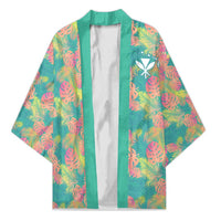 Personalised Seamless Hawaiian Quilt Pattern Kimono Hawaii Culture Palm Leaf Tropical LT9 Unisex Beige - Polynesian Pride