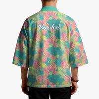 Personalised Seamless Hawaiian Quilt Pattern Kimono Hawaii Culture Palm Leaf Tropical LT9 - Polynesian Pride