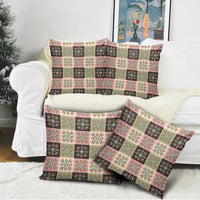 Seamless Pattern Pikake Lei Pillow Cover Floral Squares Pikake LT9 - Polynesian Pride