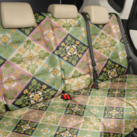 Seamless Pattern Puakenikeni and Kalo Back Car Seat Cover LT9 - Polynesian Pride
