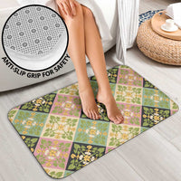 Seamless Pattern Puakenikeni and Kalo Bathroom Set - Polynesian Pride