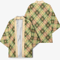 Seamless Pattern Puakenikeni and Kalo Kimono LT9 - Polynesian Pride